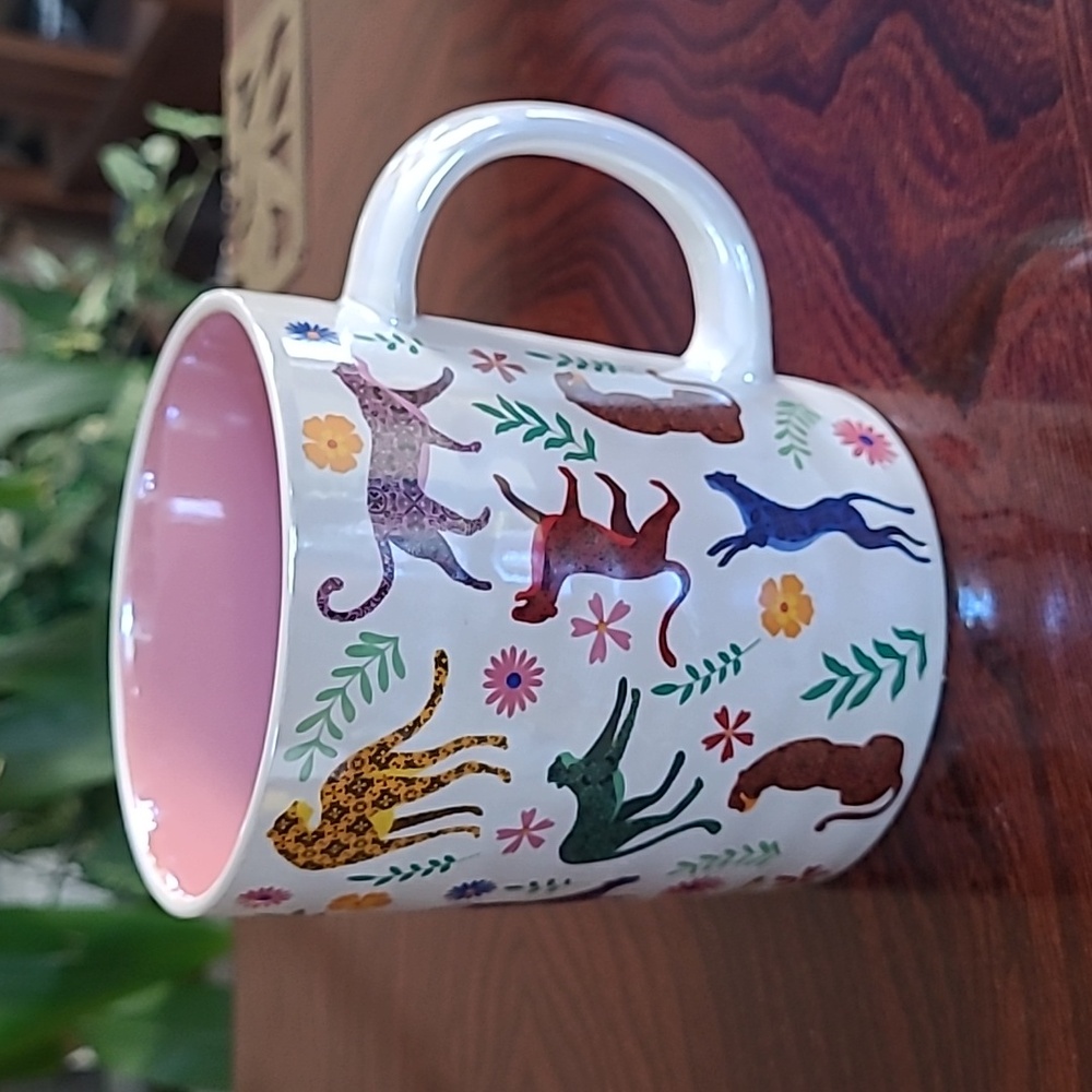 Wild Cats Iridescent Mug